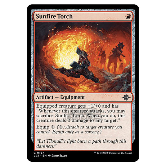 Magic The Gathering - The Lost Caverns of Ixalan - Sunfire Torch - 0167