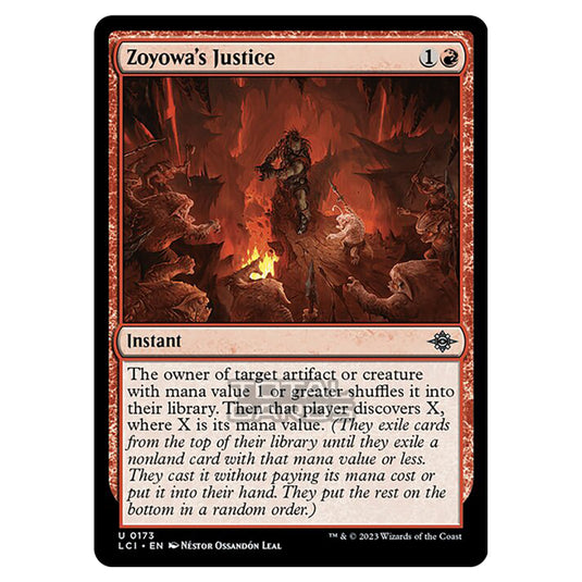 Magic The Gathering - The Lost Caverns of Ixalan - Zoyowa's Justice - 0173