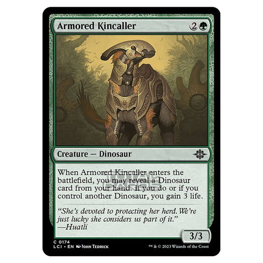 Magic The Gathering - The Lost Caverns of Ixalan - Armored Kincaller - 0174