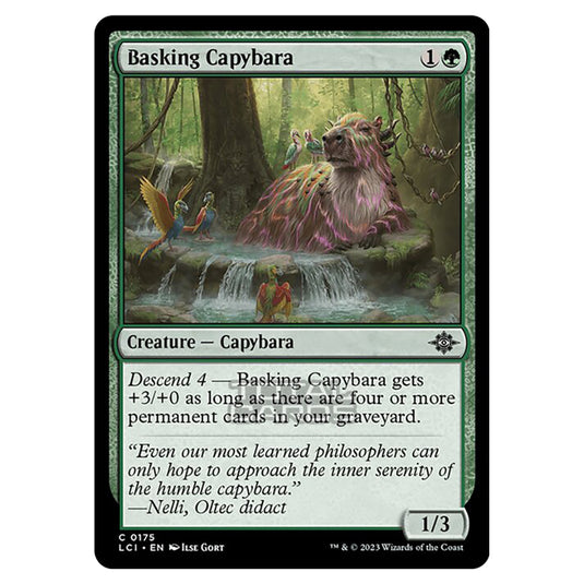 Magic The Gathering - The Lost Caverns of Ixalan - Basking Capybara - 0175