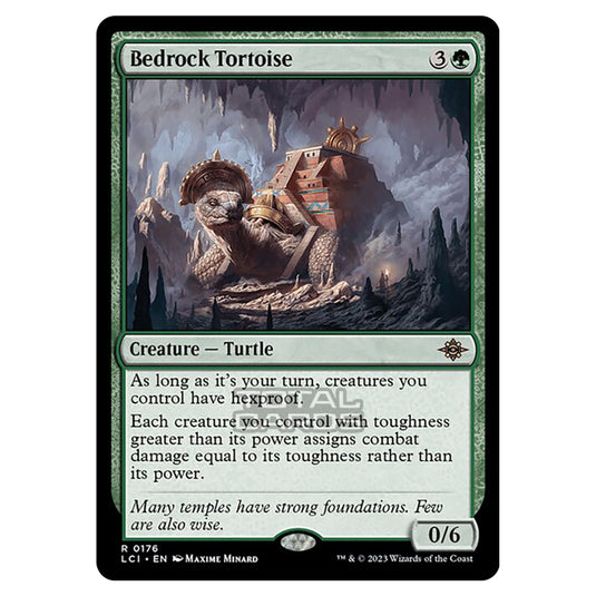 Magic The Gathering - The Lost Caverns of Ixalan - Bedrock Tortoise - 0176