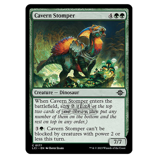 Magic The Gathering - The Lost Caverns of Ixalan - Cavern Stomper - 0177