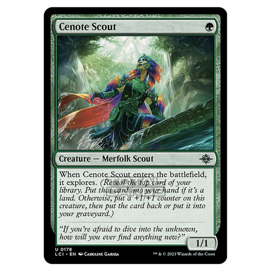 Magic The Gathering - The Lost Caverns of Ixalan - Cenote Scout - 0178