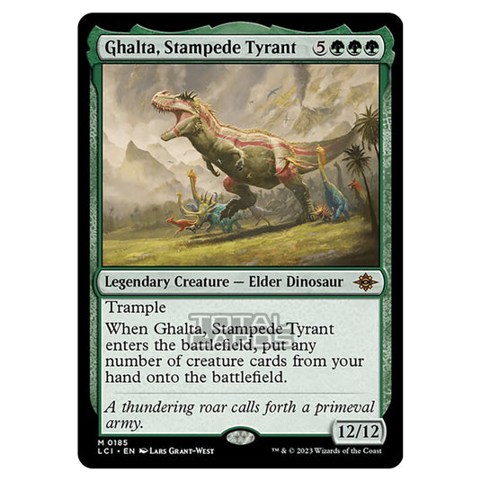 Magic The Gathering - The Lost Caverns of Ixalan - Ghalta, Stampede Tyrant - 0185