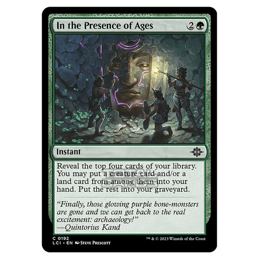 Magic The Gathering - The Lost Caverns of Ixalan - In the Presence of Ages - 0192