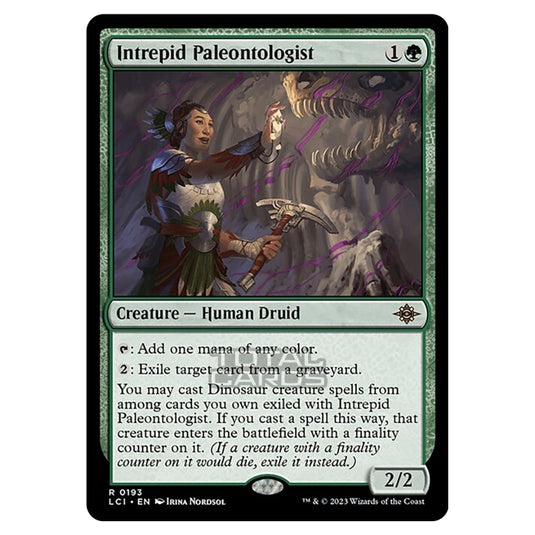 Magic The Gathering - The Lost Caverns of Ixalan - Intrepid Paleontologist - 0193