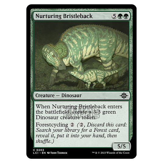 Magic The Gathering - The Lost Caverns of Ixalan - Nurturing Bristleback - 0203