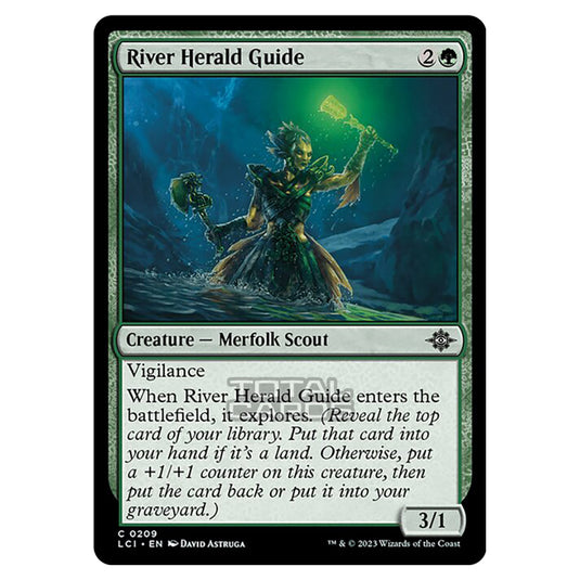 Magic The Gathering - The Lost Caverns of Ixalan - River Herald Guide - 0209