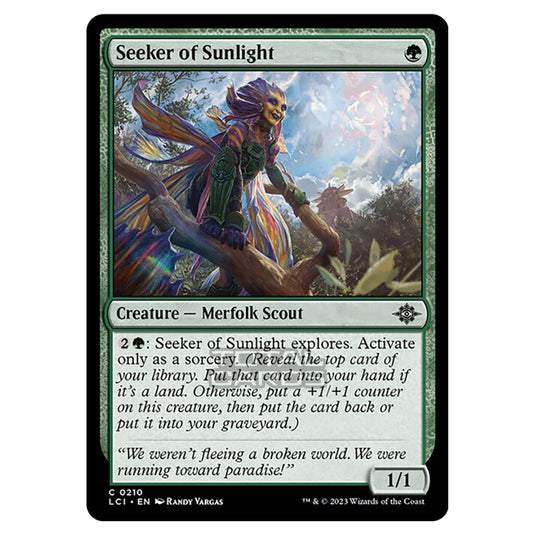 Magic The Gathering - The Lost Caverns of Ixalan - Seeker of Sunlight - 0210