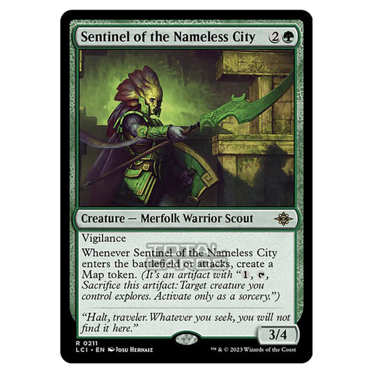 Magic The Gathering - The Lost Caverns of Ixalan - Sentinel of the Nameless City - 0211