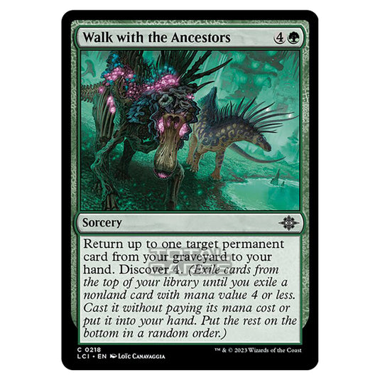 Magic The Gathering - The Lost Caverns of Ixalan - Walk with the Ancestors - 0218