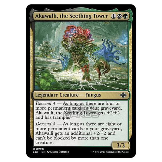 Magic The Gathering - The Lost Caverns of Ixalan - Akawalli, the Seething Tower - 0220