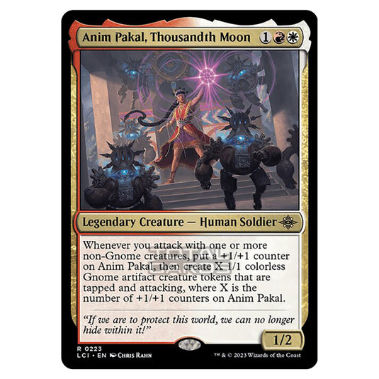 Magic The Gathering - The Lost Caverns of Ixalan - Anim Pakal, Thousandth Moon - 0223