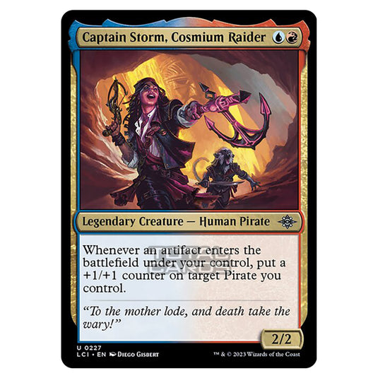 Magic The Gathering - The Lost Caverns of Ixalan - Captain Storm, Cosmium Raider - 0227