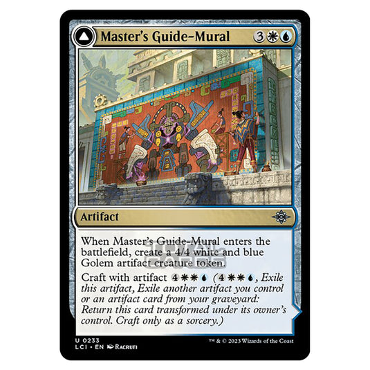 Magic The Gathering - The Lost Caverns of Ixalan - Master's Guide-Mural // Master's Manufactory - 0233