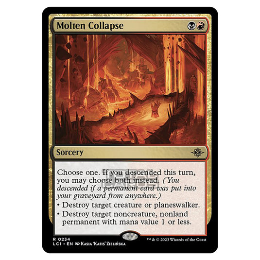 Magic The Gathering - The Lost Caverns of Ixalan - Molten Collapse - 0234