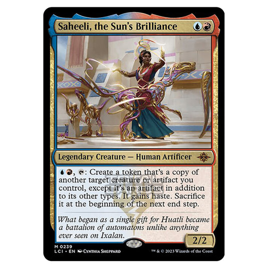 Magic The Gathering - The Lost Caverns of Ixalan - Saheeli, the Sun's Brilliance - 0239