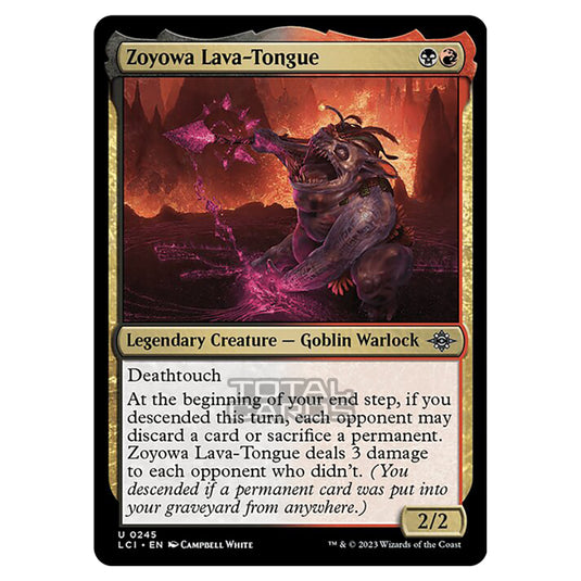 Magic The Gathering - The Lost Caverns of Ixalan - Zoyowa Lava-Tongue - 0245