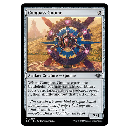 Magic The Gathering - The Lost Caverns of Ixalan - Compass Gnome - 0250