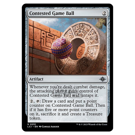 Magic The Gathering - The Lost Caverns of Ixalan - Contested Game Ball - 0251