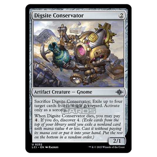 Magic The Gathering - The Lost Caverns of Ixalan - Digsite Conservator - 0252