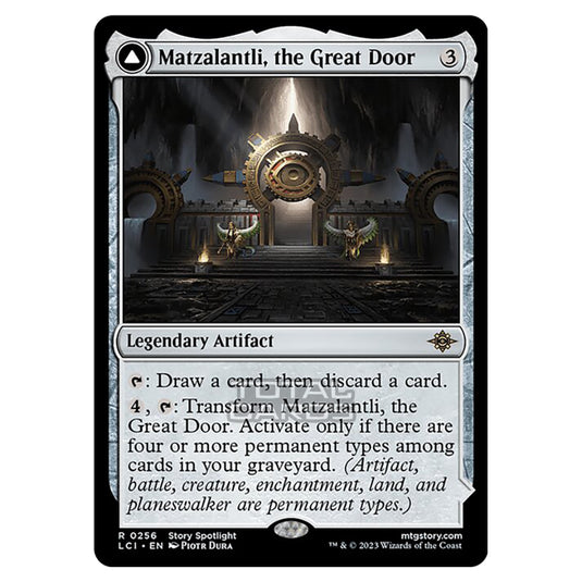 Magic The Gathering - The Lost Caverns of Ixalan - Matzalantli, the Great Door // The Core - 0256