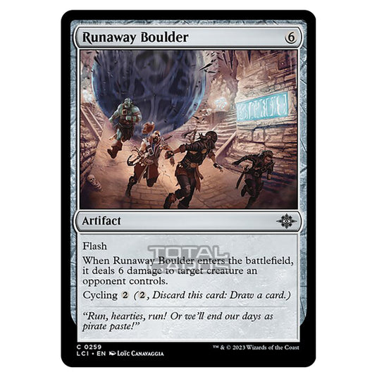 Magic The Gathering - The Lost Caverns of Ixalan - Runaway Boulder - 0259