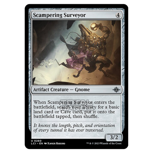 Magic The Gathering - The Lost Caverns of Ixalan - Scampering Surveyor - 0260