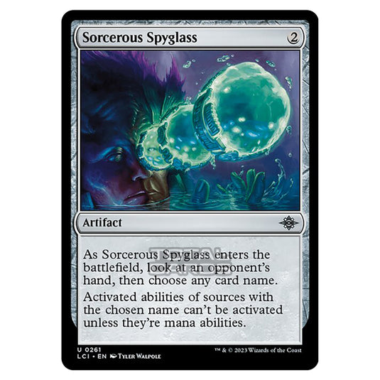 Magic The Gathering - The Lost Caverns of Ixalan - Sorcerous Spyglass - 0261