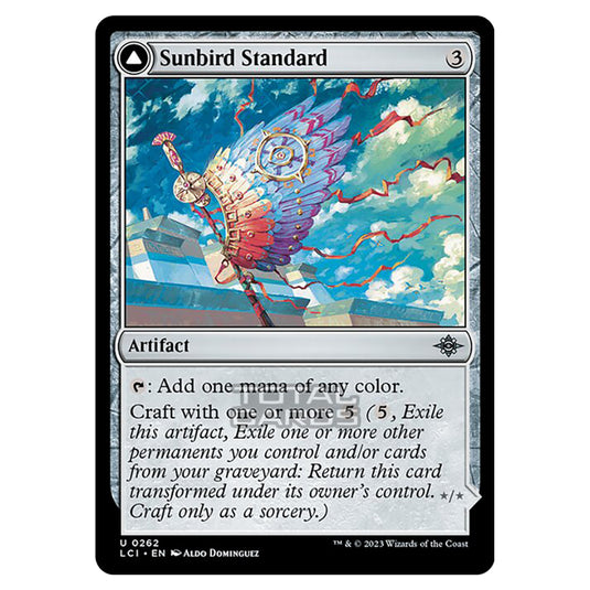 Magic The Gathering - The Lost Caverns of Ixalan - Sunbird Standard // Sunbird Effigy - 0262