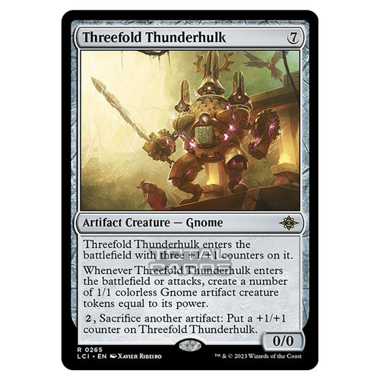 Magic The Gathering - The Lost Caverns of Ixalan - Threefold Thunderhulk - 0265