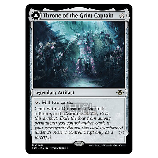 Magic The Gathering - The Lost Caverns of Ixalan - Throne of the Grim Captain // The Grim Captain - 0266