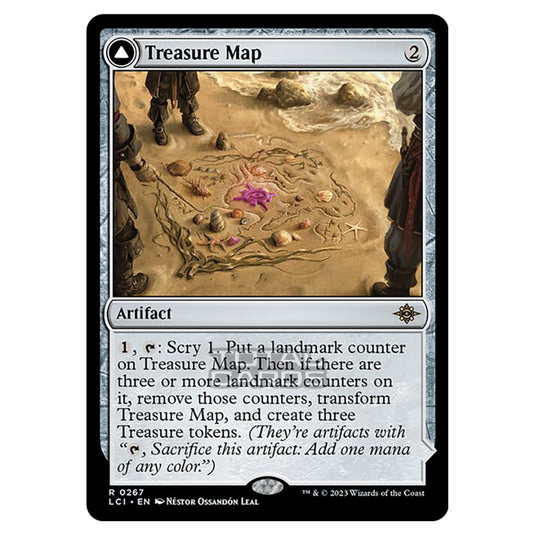 Magic The Gathering - The Lost Caverns of Ixalan - Treasure Map // Treasure Cove - 0267