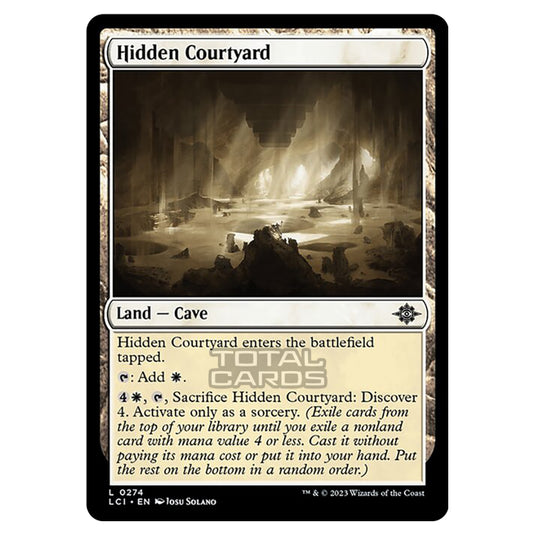 Magic The Gathering - The Lost Caverns of Ixalan - Hidden Courtyard - 0274