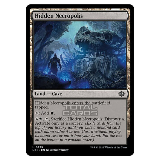 Magic The Gathering - The Lost Caverns of Ixalan - Hidden Necropolis - 0275