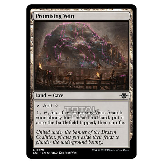 Magic The Gathering - The Lost Caverns of Ixalan - Promising Vein - 0279