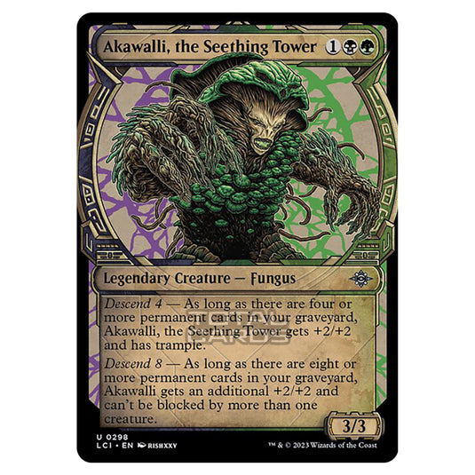 Magic The Gathering - The Lost Caverns of Ixalan - Akawalli, the Seething Tower (Showcase) - 0298