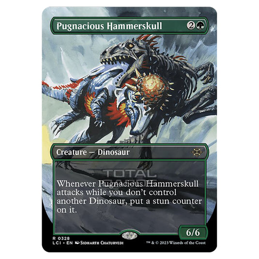 Magic The Gathering - The Lost Caverns of Ixalan - Pugnacious Hammerskull (Borderless) - 0328