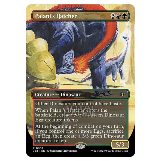 Magic The Gathering - The Lost Caverns of Ixalan - Palani's Hatcher (Borderless) - 0332