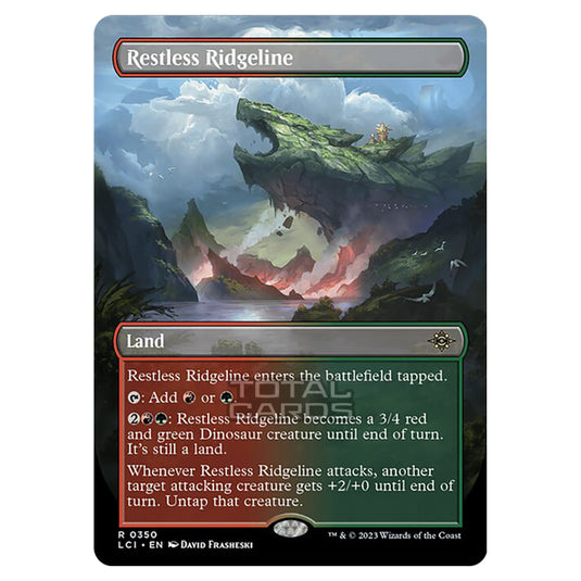 Magic The Gathering - The Lost Caverns of Ixalan - Restless Ridgeline (Borderless) - 0350