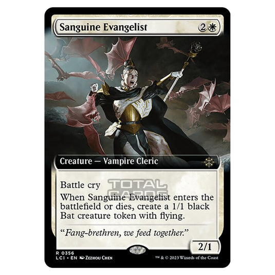 Magic The Gathering - The Lost Caverns of Ixalan - Sanguine Evangelist (Extended Art) - 0356