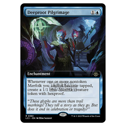 Magic The Gathering - The Lost Caverns of Ixalan - Deeproot Pilgrimage (Extended Art) - 0361