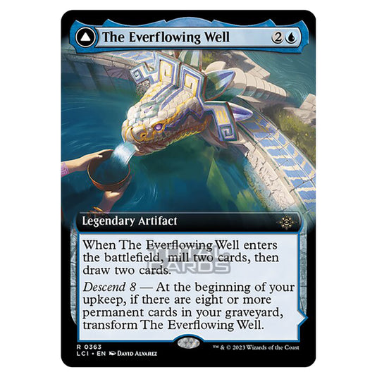 Magic The Gathering - The Lost Caverns of Ixalan - The Everflowing Well // The Myriad Pools (Extended Art) - 0363