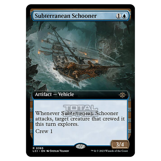 Magic The Gathering - The Lost Caverns of Ixalan - Subterranean Schooner (Extended Art) - 0365