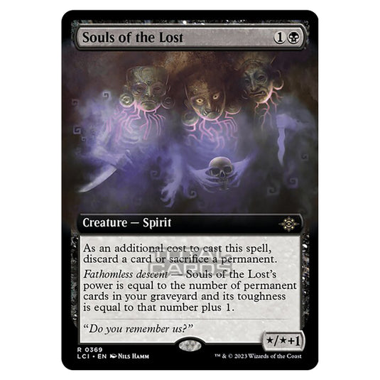 Magic The Gathering - The Lost Caverns of Ixalan - Souls of the Lost (Extended Art) - 0369