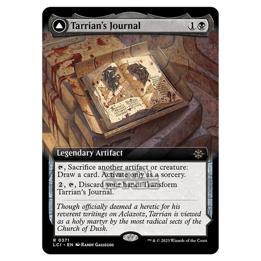 Magic The Gathering - The Lost Caverns of Ixalan - Tarrian's Journal // The Tomb of Aclazotz (Extended Art) - 0371