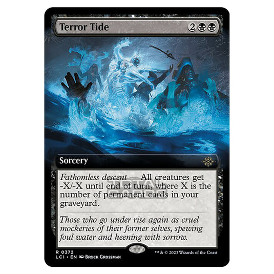 Magic The Gathering - The Lost Caverns of Ixalan - Terror Tide (Extended Art) - 0372