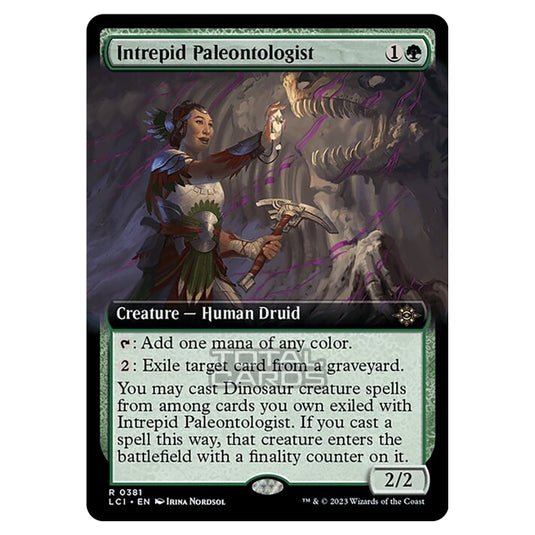 Magic The Gathering - The Lost Caverns of Ixalan - Intrepid Paleontologist (Extended Art) - 0381