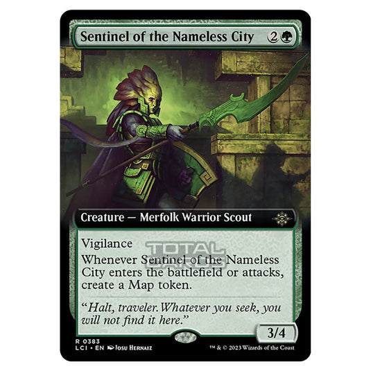 Magic The Gathering - The Lost Caverns of Ixalan - Sentinel of the Nameless City (Extended Art) - 0383