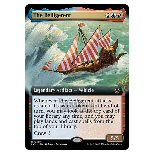 Magic The Gathering - The Lost Caverns of Ixalan - The Belligerent (Extended Art) - 0384